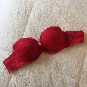 Racy Red Bra 🔥
